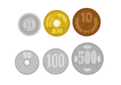 硬貨のイラスト